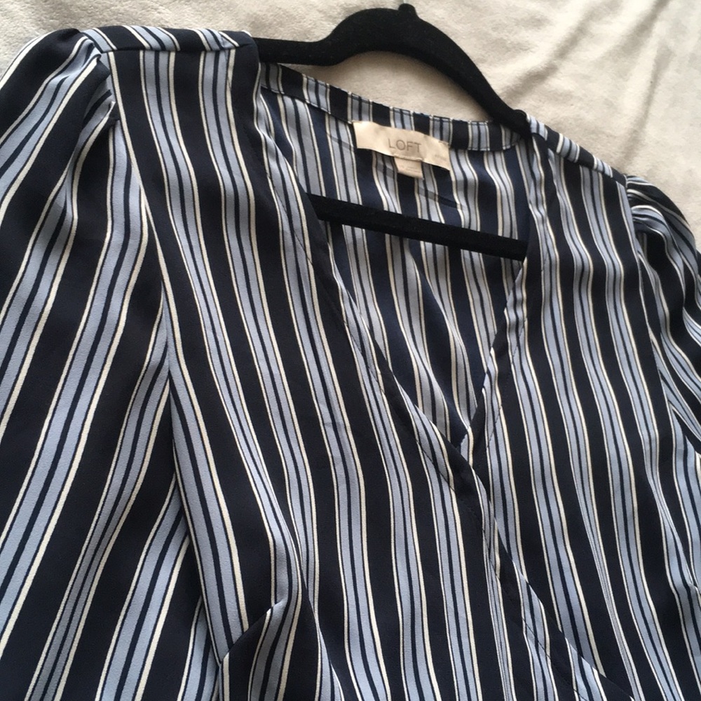 LOFT Wrap Blouse - Picture 4 of 5